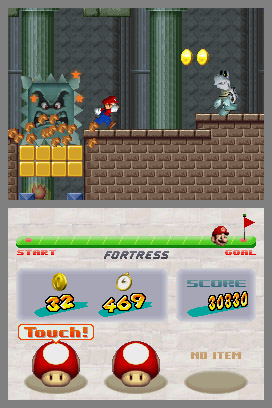 New SMB : l'écran tactile