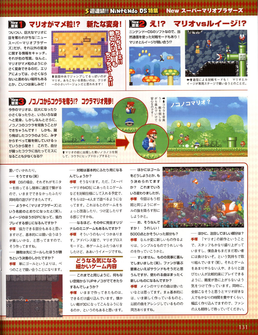 New Super Mario Bros scanné
