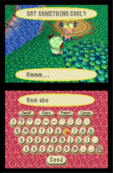 Images : Animal Crossing DS