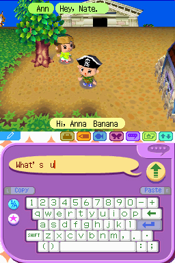 Animal Crossing DS à plusieurs