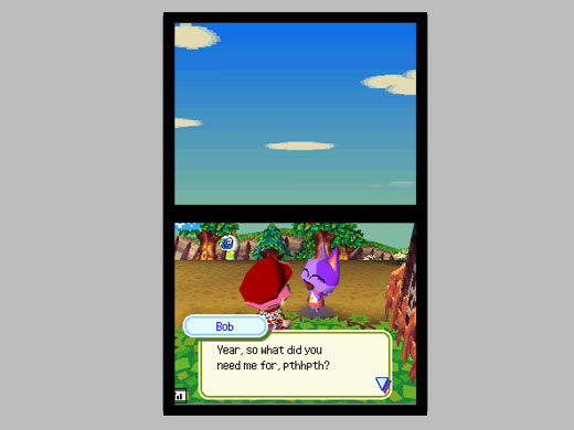 Animal Crossing DS en images