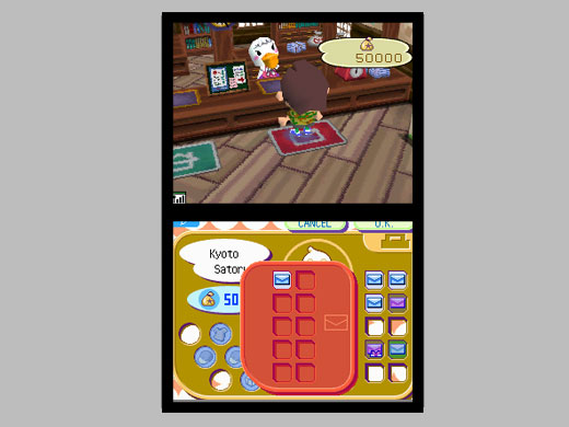 Animal Crossing DS en images