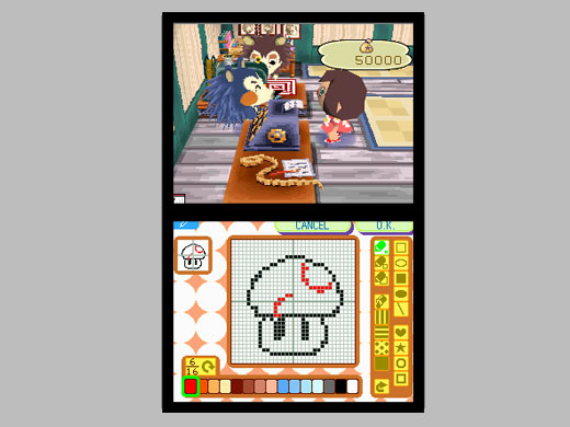 Animal Crossing DS en images