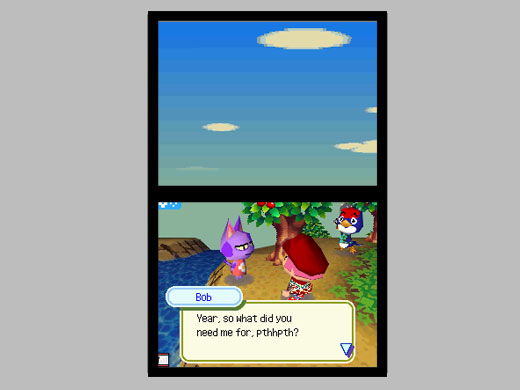 Animal Crossing DS en images