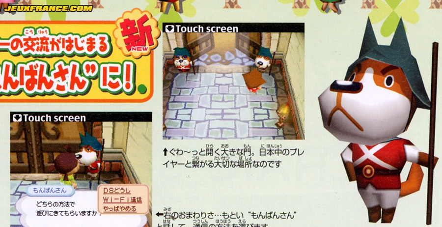 Animal Crossing DS en images