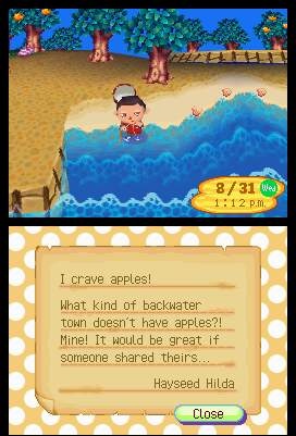 Animal Crossing en images sur DS