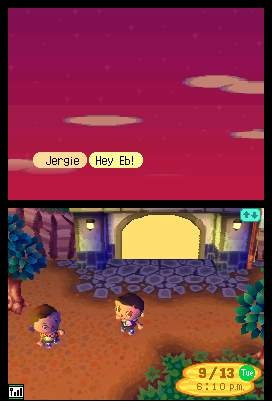 Animal Crossing en images sur DS