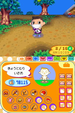 Animal Crossing DS en images