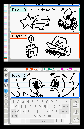 PictoChat : premières images