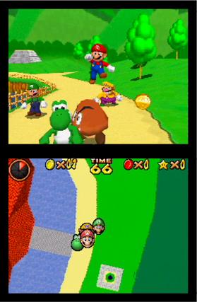Mario 64 x 4 se dévoile