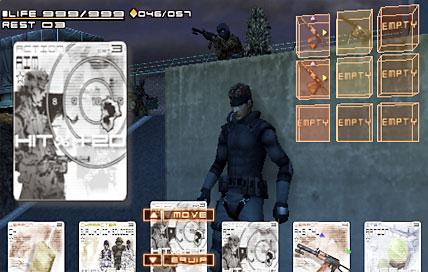 Metal Gear Acid : Premières images