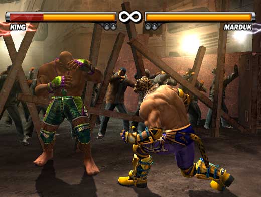 La quarantaine pour Tekken 5