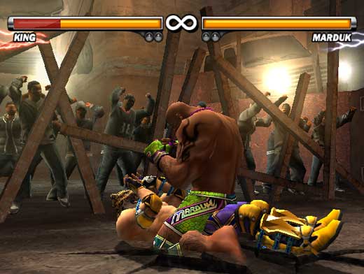 La quarantaine pour Tekken 5