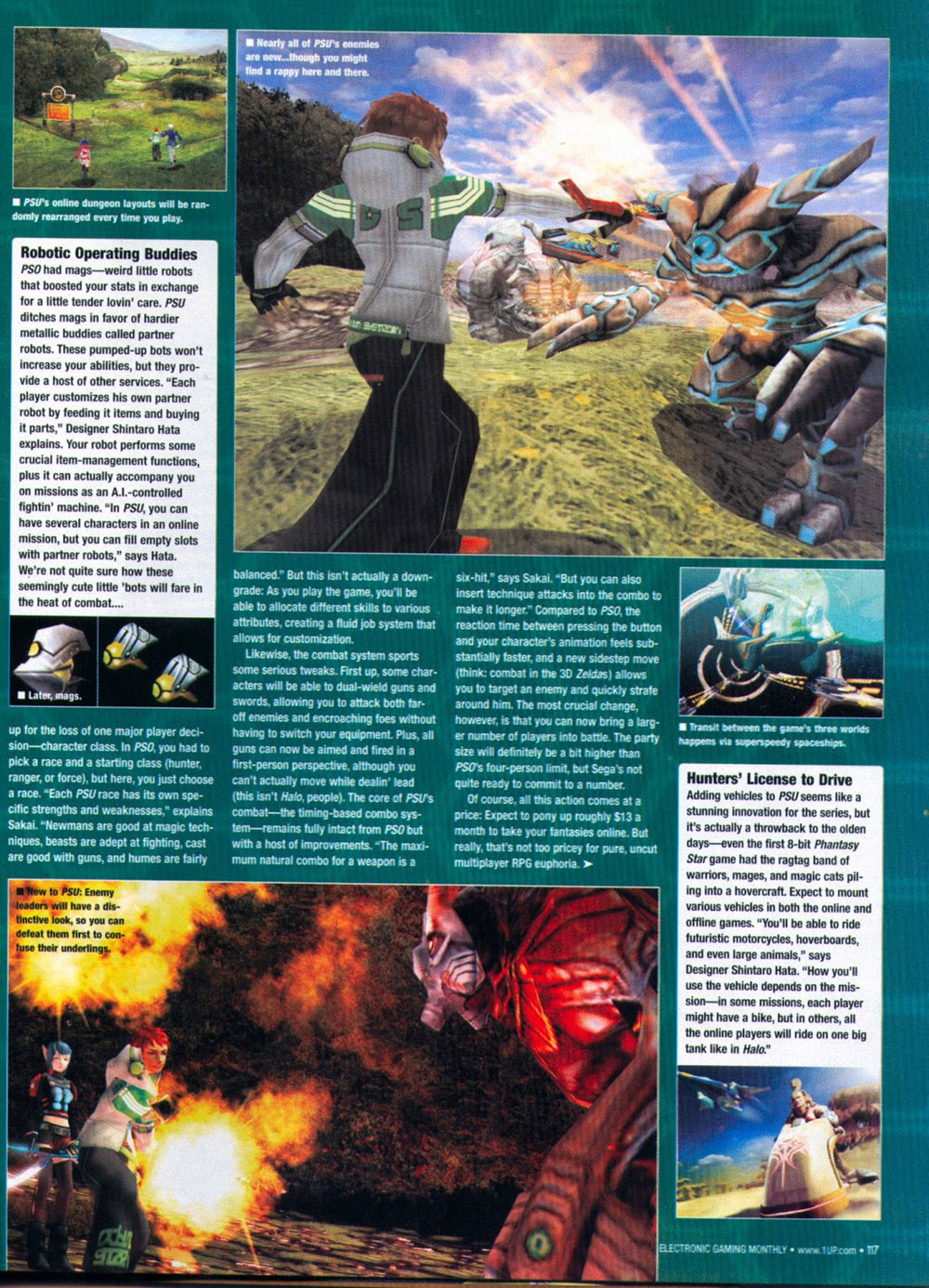 Phantasy Star Universe en images