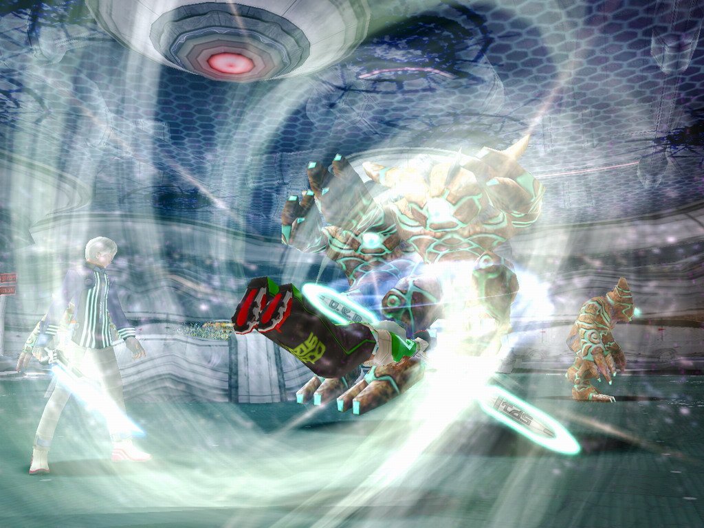Phantasy Star Universe au combat