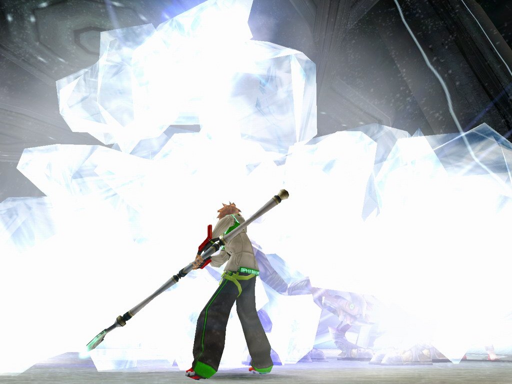 Phantasy Star Universe au combat