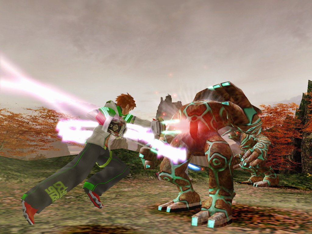 Phantasy Star Universe au combat