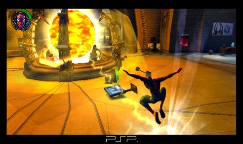 Peter Parker en images sur PSP