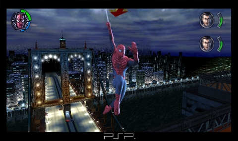 Peter Parker en images sur PSP