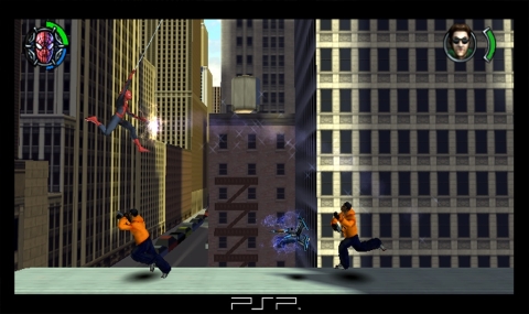 Peter Parker en images sur PSP