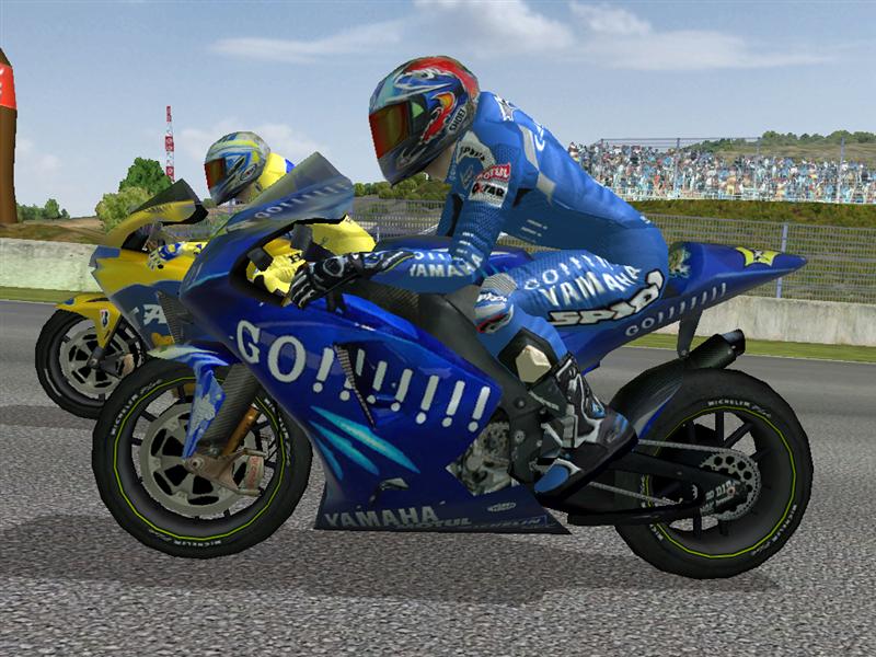 Moto GP : URT 3 chauffe le bitume