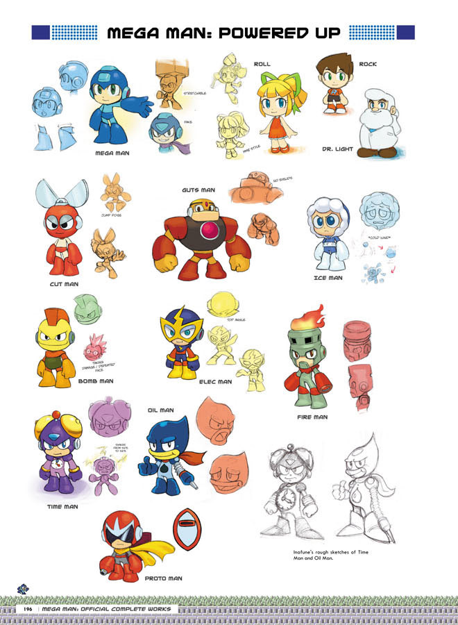 Megaman : des Artbooks de qualité