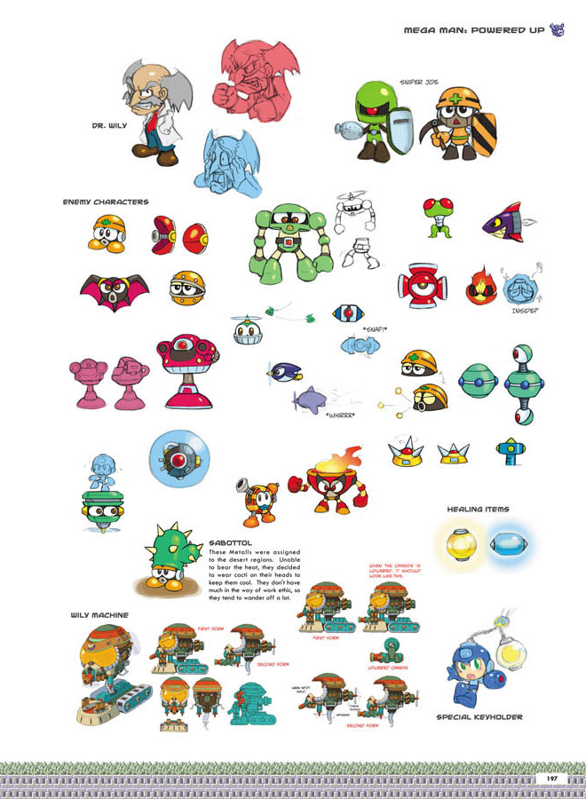 Megaman : des Artbooks de qualité