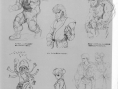 Insolite : les esquisses de Street Fighter II !