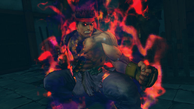 SSFIV Arcade Edition : des images pour Evil Ryu