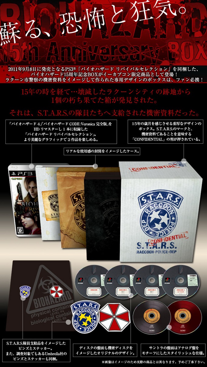 Resident Evil : un bundle pour les 15 ans