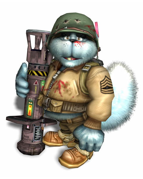 Conker Live and Reloaded : Des Artworks