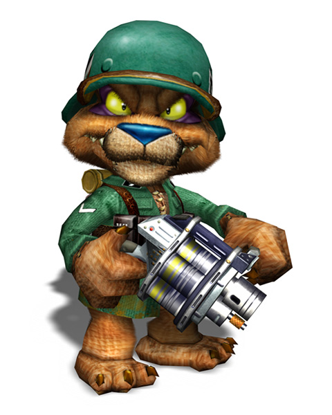 Conker Live and Reloaded : Des Artworks