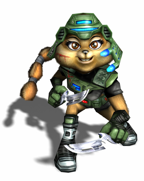 Conker Live and Reloaded : Des Artworks