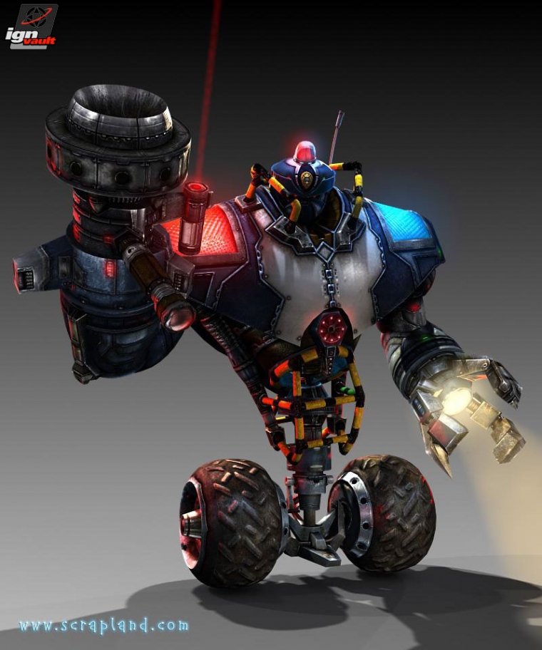 Scrapland : avalanche de visuels