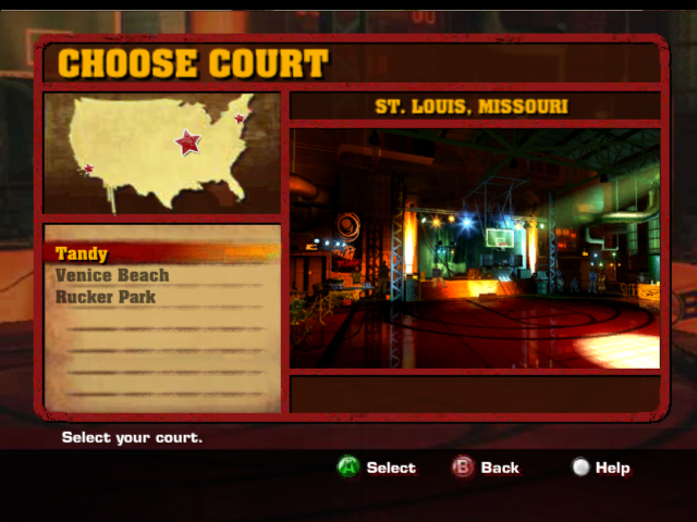Le basket de rue en images sur Xbox
