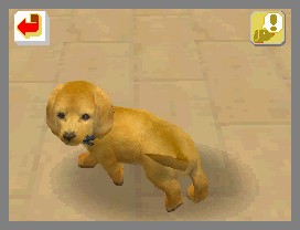 Nintendogs lève la patte
