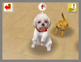 Nintendogs lève la patte