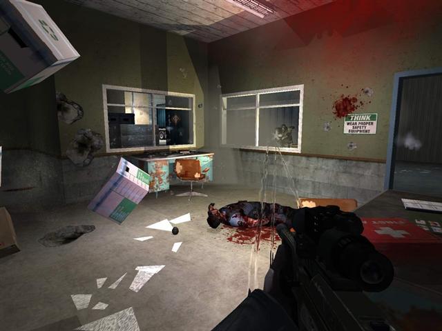 F.E.A.R, ou une véritable boucherie