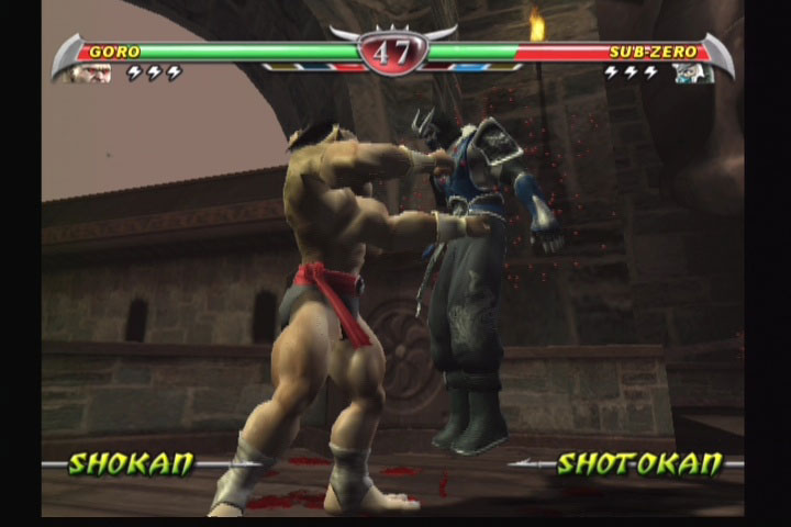 Shao Khan et Goro se dévoilent