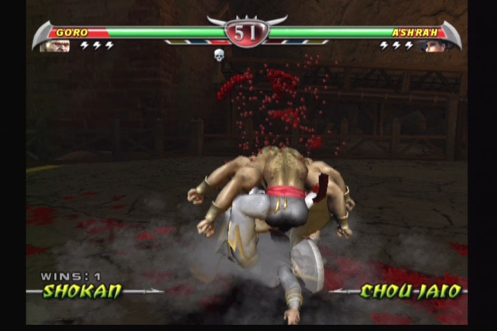 Shao Khan et Goro se dévoilent