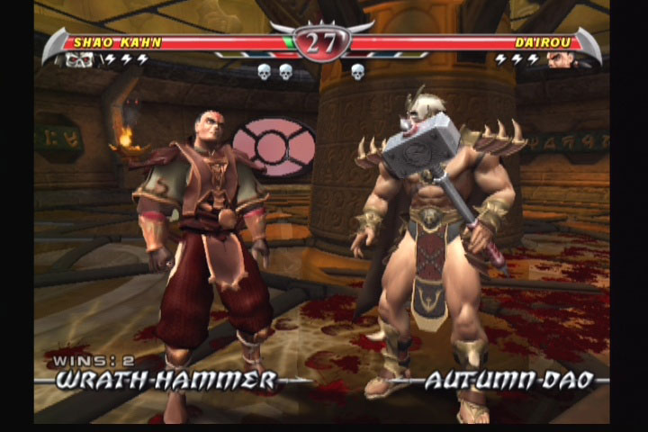 Shao Khan et Goro se dévoilent