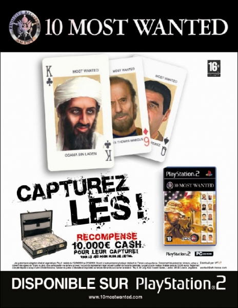 Gagnez 10 000 € avec 10 Most Wanted