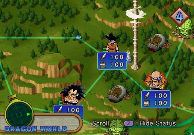 DBZ Budokai 2 sur GameCube