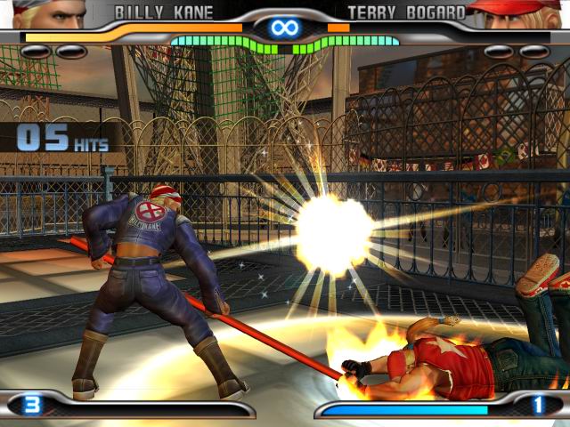 KOF : Maximum Impact 2 s'illustre