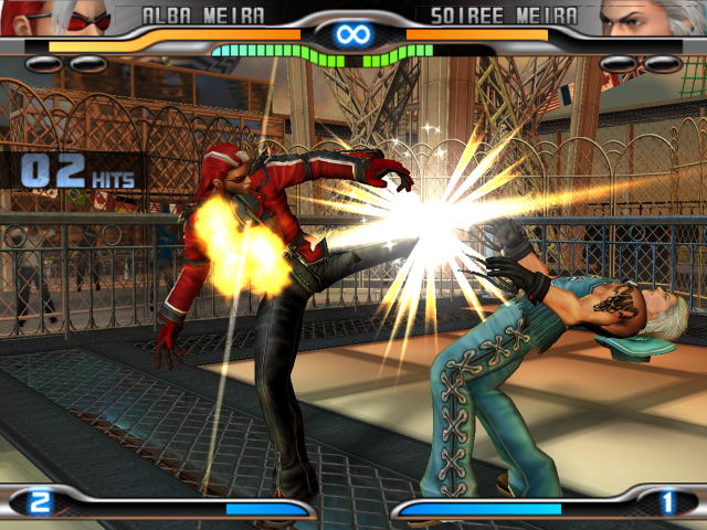 KOF : Maximum Impact 2 s'illustre