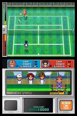 Du tennis pour la Nintendo DS