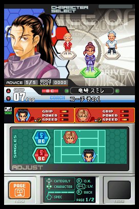 Du tennis pour la Nintendo DS