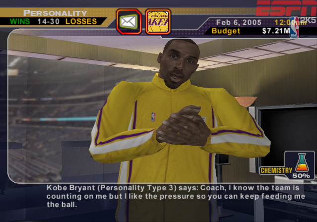 Des images pour ESPN NBA 2K5