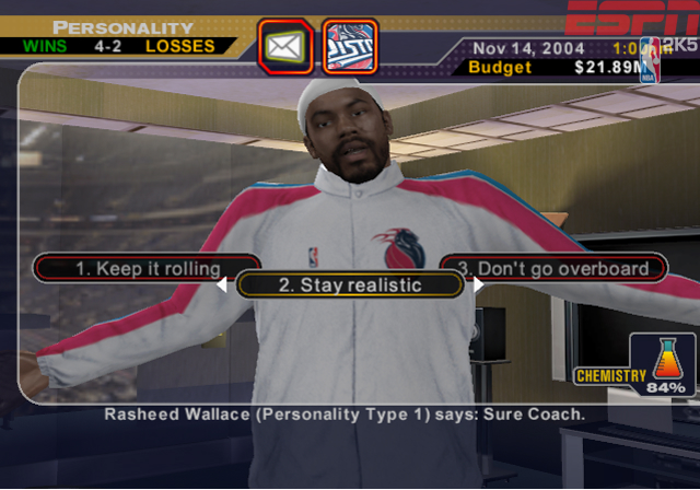 ESPN NBA 2K5 se montre en images