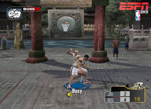 ESPN NBA 2K5 se montre en images